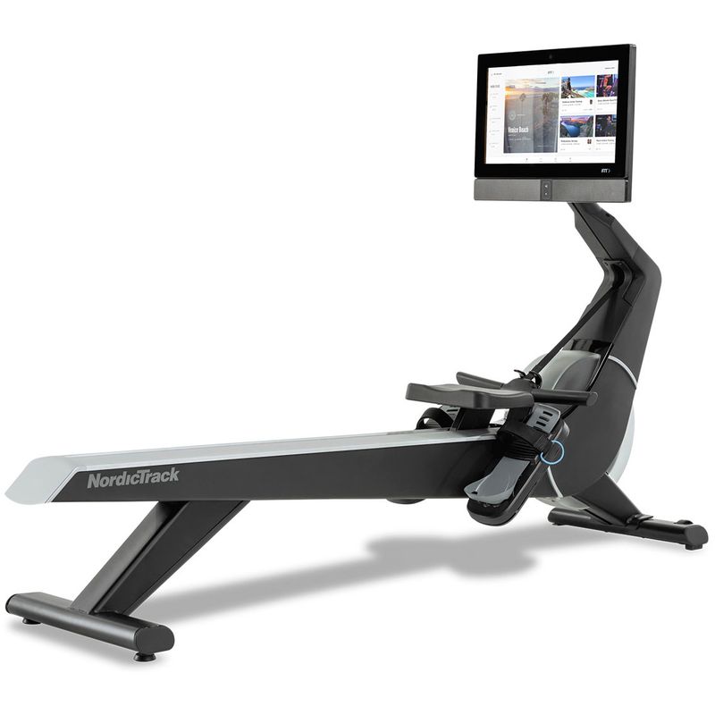Alt View Zoom 11. NordicTrack RW900 Smart Rower with Upgraded 22” HD Touchscreen and 30-Day iFIT Family Membership - Black