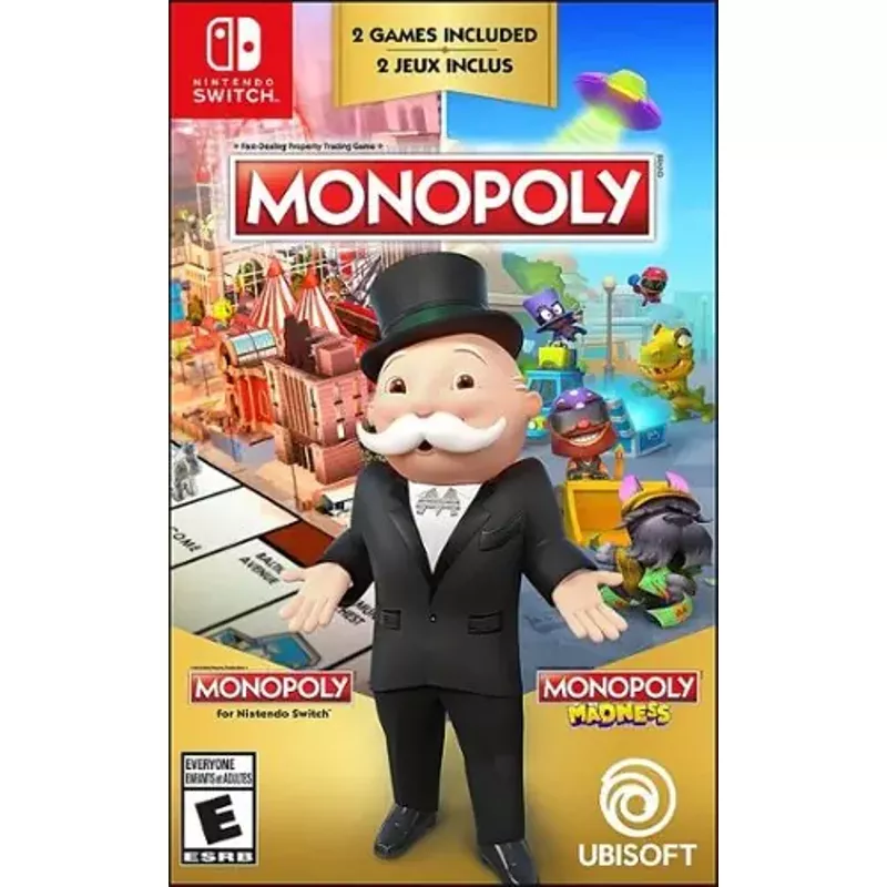 Monopoly for Nintendo Switch + Monopoly Madness - Nintendo Switch, Nintendo Switch Lite