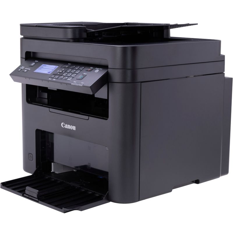 Left Zoom. Canon - imageCLASS MF273dw Wireless Black-and-White All-In-One Laser Printer - Black