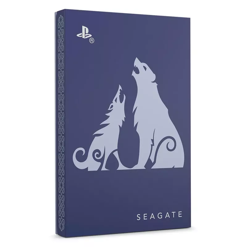Seagate God of War Ragnarok Limited Edition Game Drive 2TB USB 3.2 Gen 1 RGB External Hard Drive for PlayStation