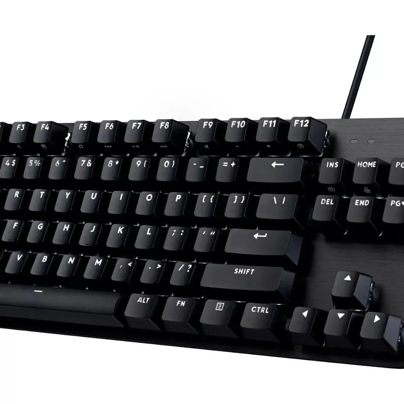Logitech - G413 TKL SE Tenkeyless Wired Mechanical Tactile Switch Gaming Keyboard for Windows/Mac with Backlit Keys - Black