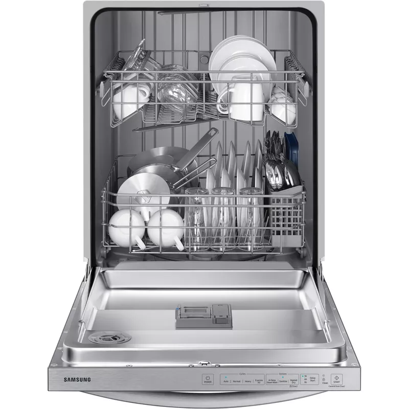 Samsung - 24" Top Control Built-In Dishwasher - Stainless steel