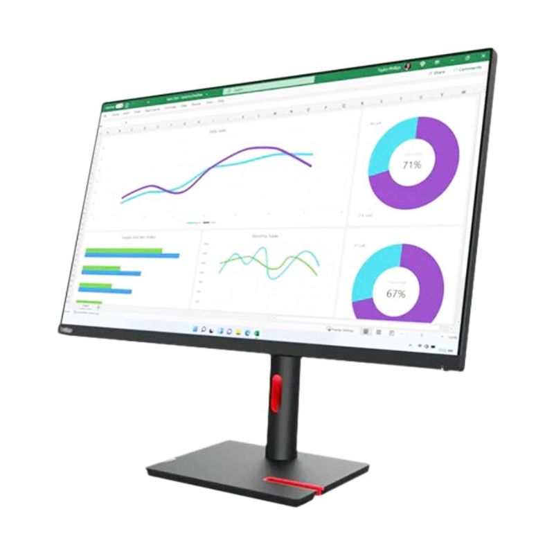 Lenovo ThinkVision T32p-30 31.5" 16:9 4K Ultra HD IPS WLED LCD Monitor, Raven Black