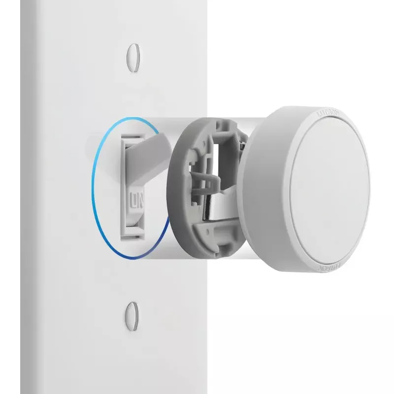 Lutron - Aurora Smart Bulb Dimmer Switch for Philips Hue Smart Bulbs - White