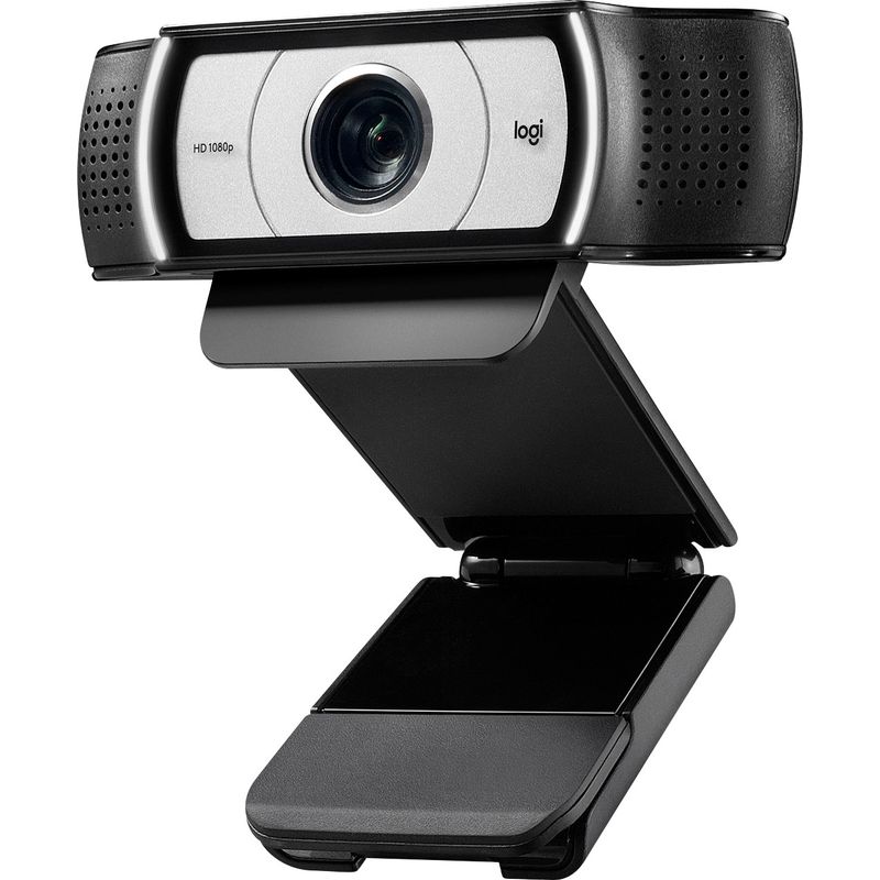 Front Zoom. Logitech - C930s Pro HD 1080 Webcam for Laptops with Ultra Wide Angle - Black
