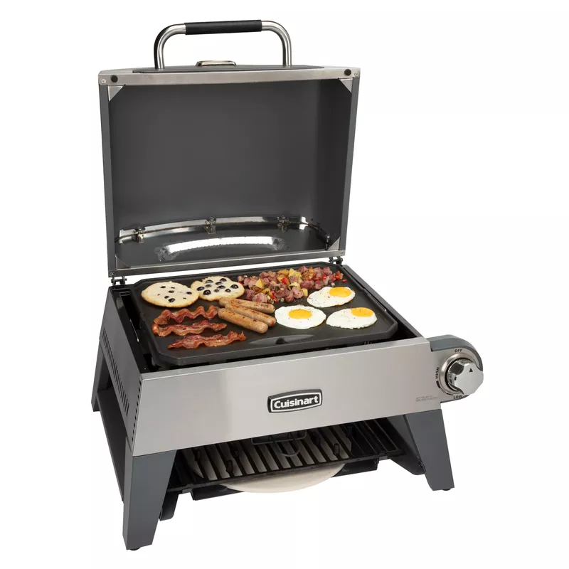 Cuisinart - 3-in-1 Pizza Oven Plus w/ Griddle & Grill