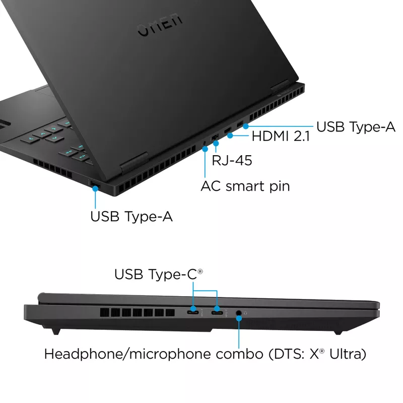 HP OMEN - 16" 165Hz Full HD Gaming Laptop - AMD Ryzen 9-7940HS - 16GB Memory - NVIDIA GeForce RTX 4070 - 512GB SSD - Shadow Black