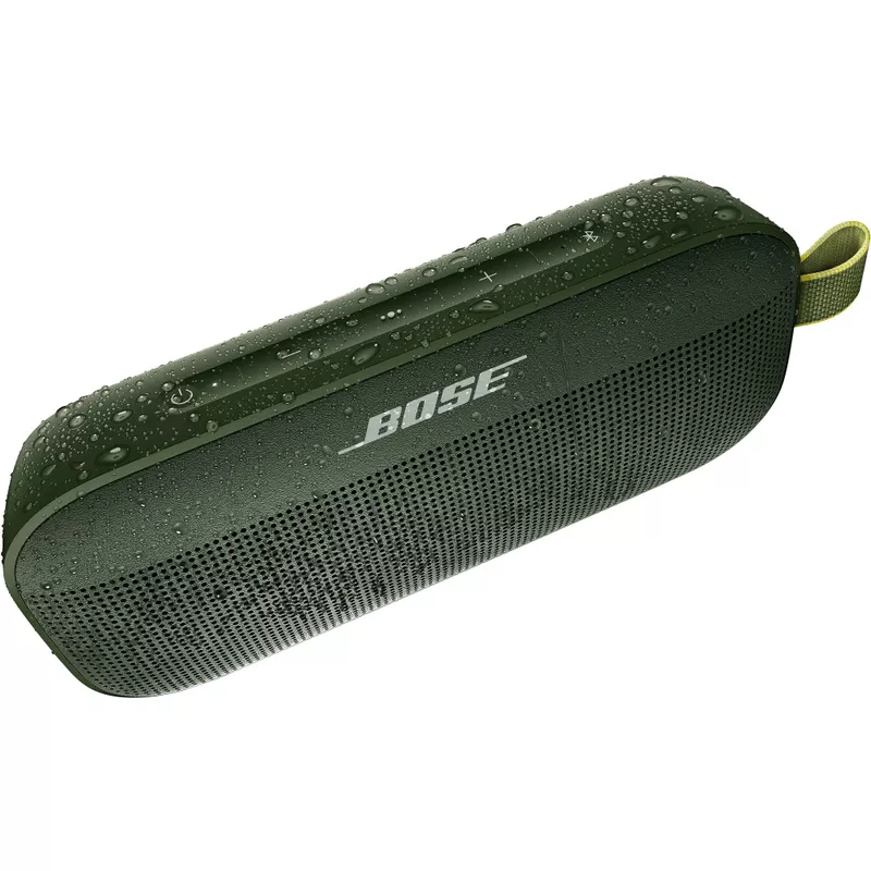 Bose - SoundLink Flex Portable Bluetooth Speaker with Waterproof/Dustproof Design - Limited Edition Cypress Green