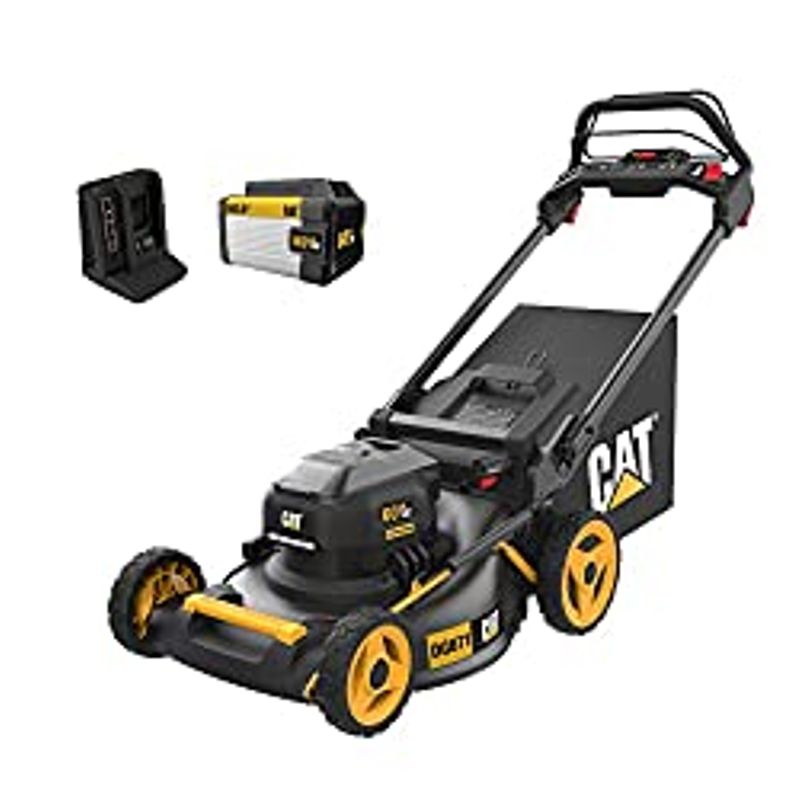 CAT 60V Self-Propelled Lawn Mower (Battery & Charger Included)