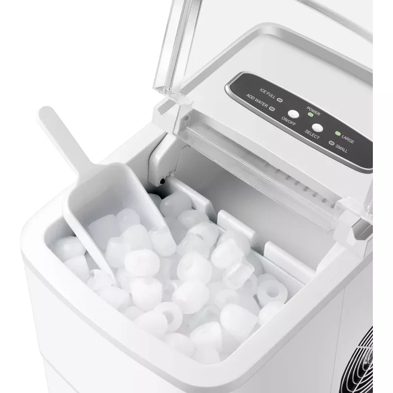 Insignia™ - Portable Ice Maker with Auto Shut-Off - White