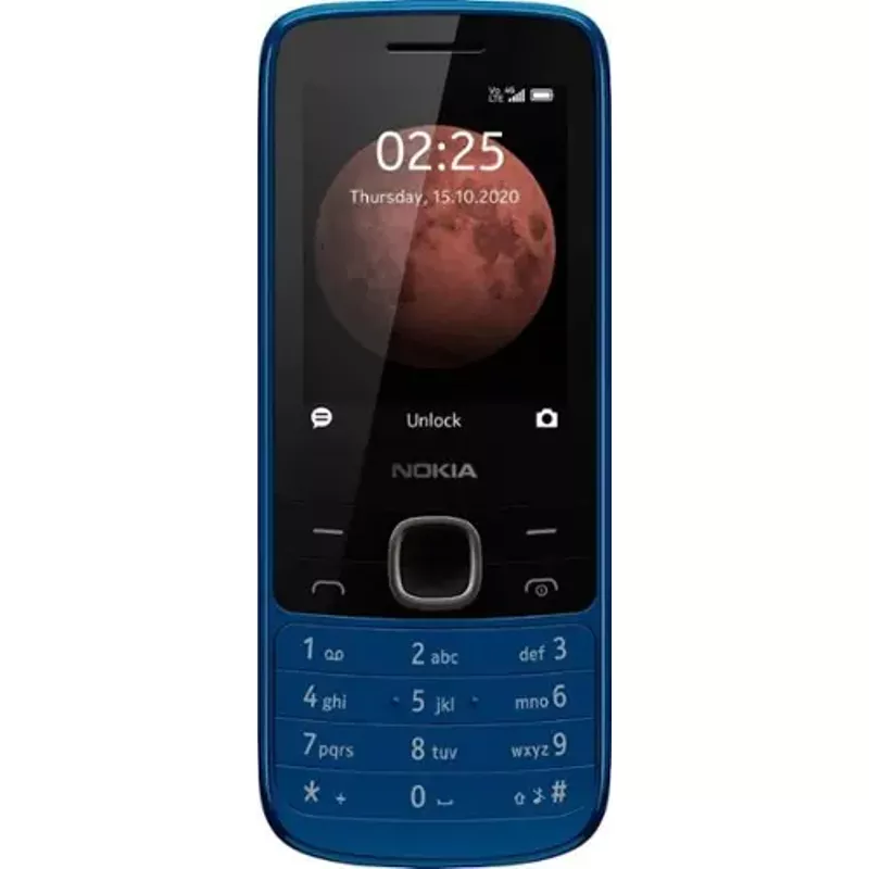 Nokia - 225 4G (Unlocked) - Classic Blue