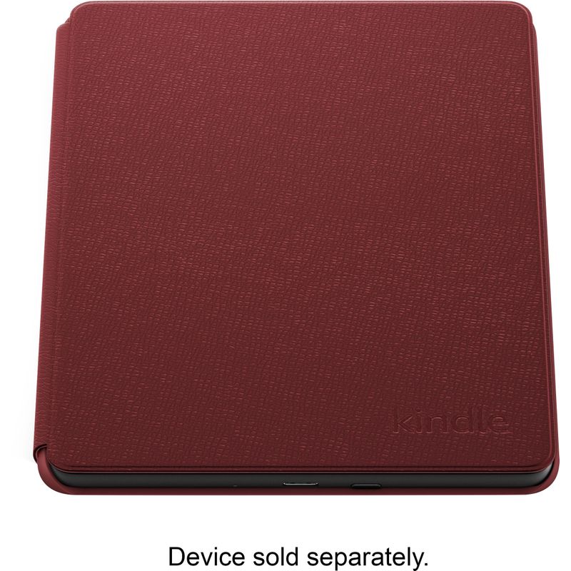 Alt View Zoom 13. Amazon - Kindle Paperwhite Cover Leather (11th Generation-2021) - Merlot
