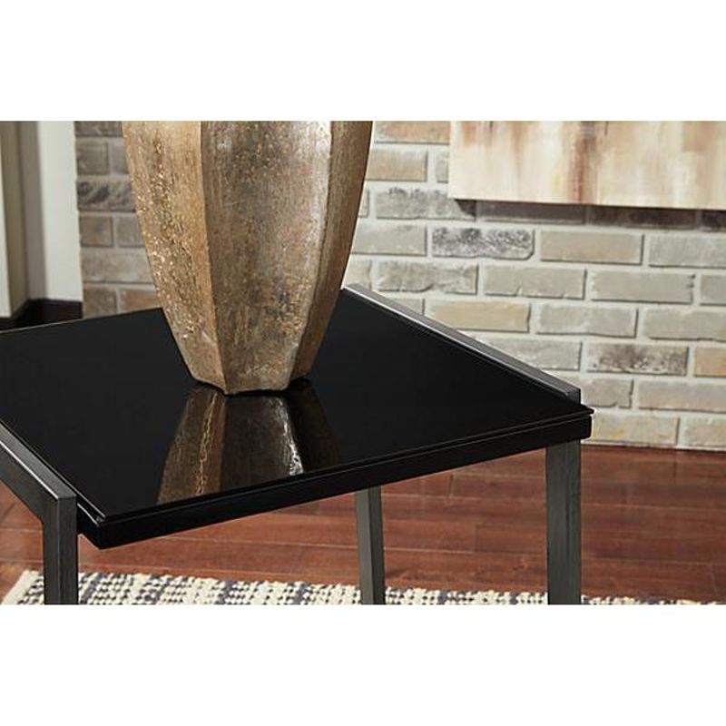 Rollynx Contemporary 3-Piece Table Set - Black