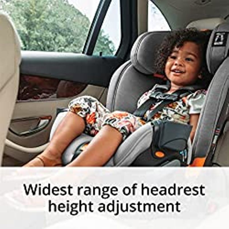 Chicco OneFit ClearTex All-in-One Car Seat, Rear-Facing Seat for Infants 5-40 lbs, Forward-Facing Car Seat 25-65 lbs, Booster 40-100 lbs,...