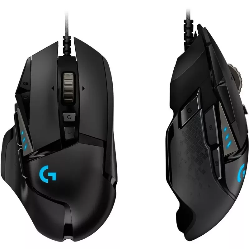 Logitech - G502 Hero Game Mouse Wired, Black