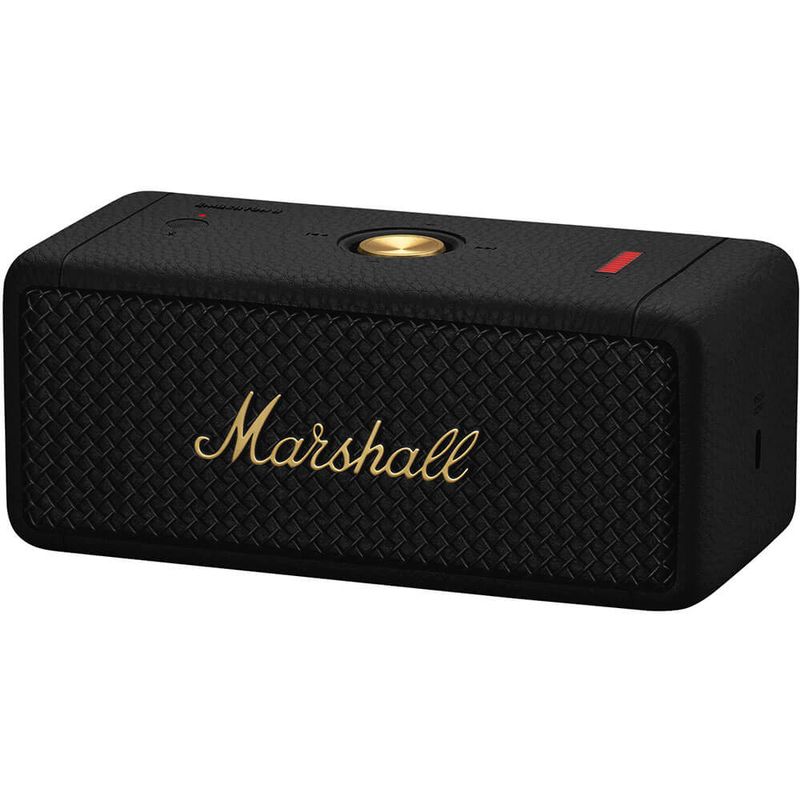 Marshall Emberton BT Portable Speaker - Black/Brass