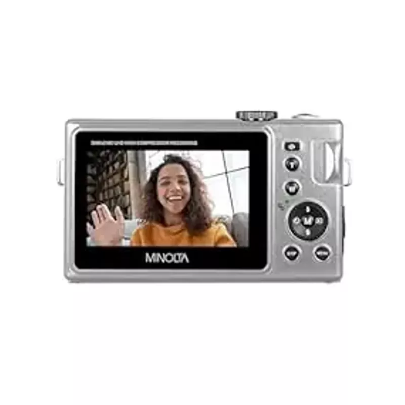 Minolta MND25 48 MP Autofocus / 4K Ultra HD Camera w/Selfie Mirror