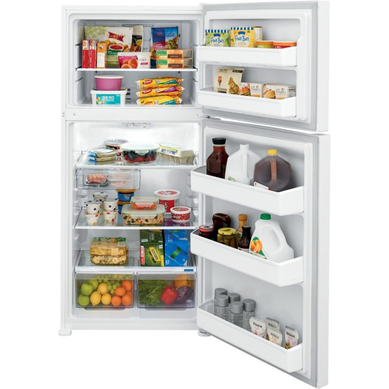 Frigidaire FFTR1835VW 18.3 Cu. Ft. Top Freezer Refrigerator -  White - White