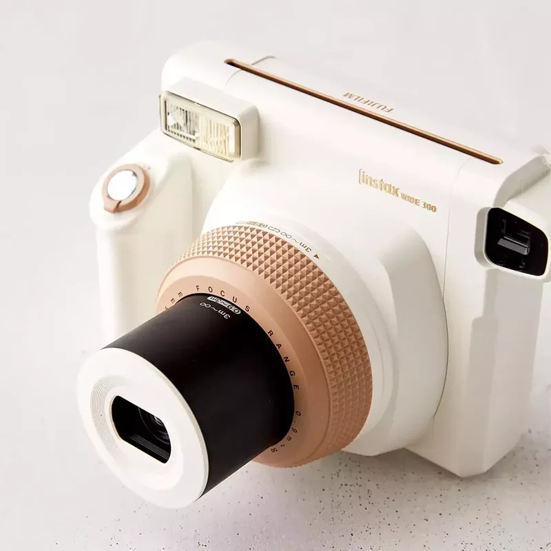 Fujifilm INSTAX Wide 300 Instant Film Camera - Toffee/Cream