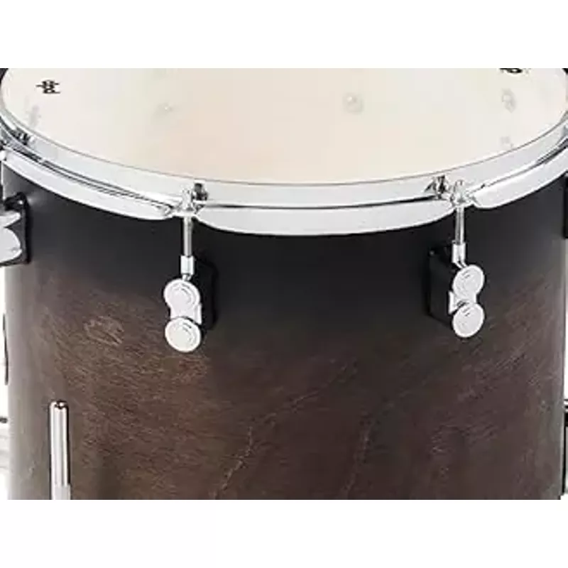 Pacific Drums & Percussion PDP Concept Maple 4-Piece Fusion, Charcoal Burst Drum Set Shell Pack (PDCM20FNSCB)
