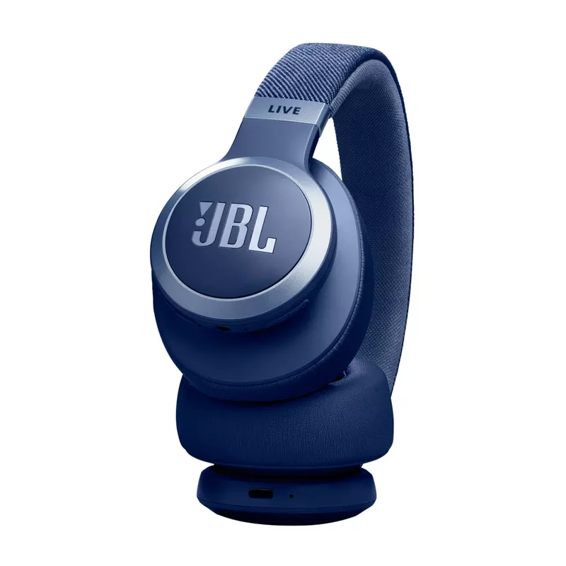 JBL - Live 770NC True ANC Wireless Over Ear Headphones Blue