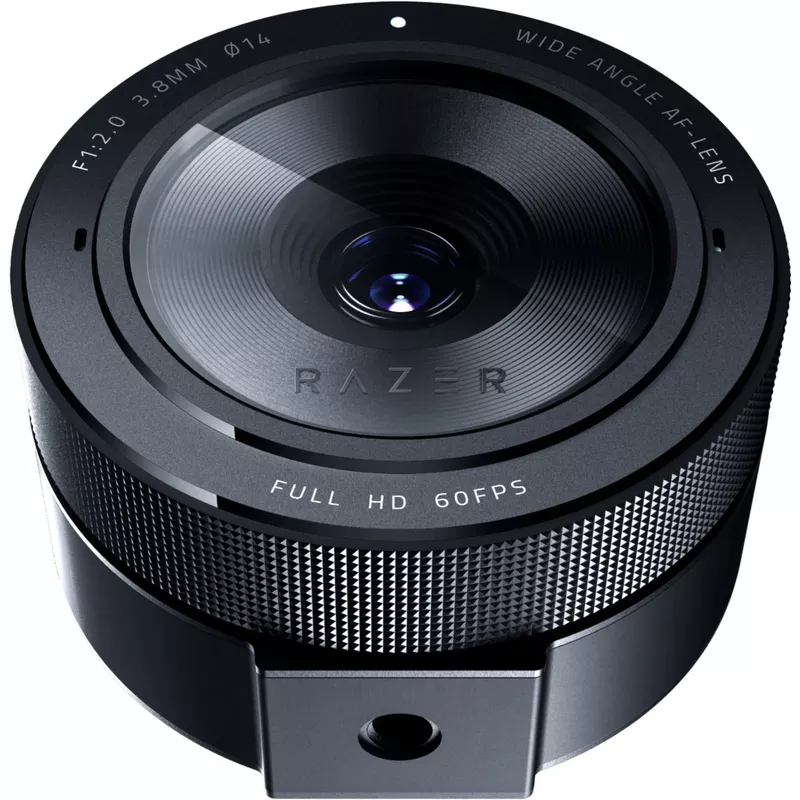 Razer - Kiyo Pro 1920 x 1080 Webcam with High-Performance Adaptive Light Sensor - Black