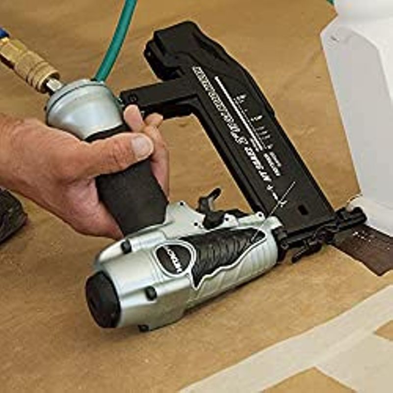 Rent to own Metabo HPT Brad Nailer Kit Pneumatic 18 Gauge Accepts 5/8 to 2Inch Brad Nails