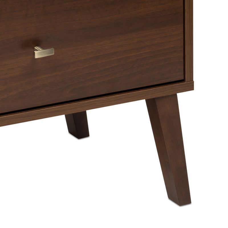 Prepac Milo Mid-Century Modern 7-Drawer Dresser - Cherry