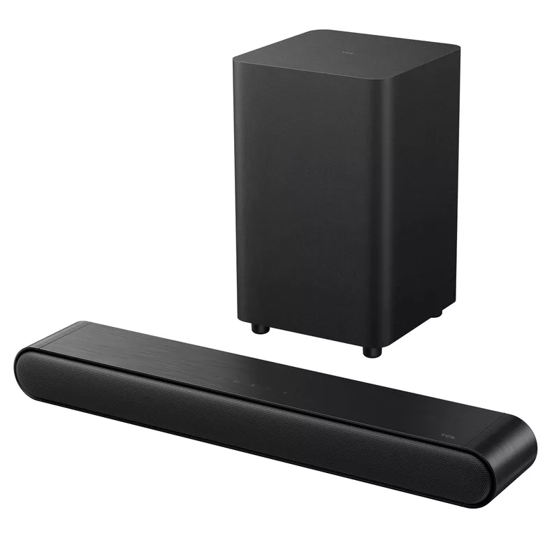 TCL - S4210 2.1 Channel S-Class Soundbar with Wireless Subwoofer, DTS Virtual:X - Black