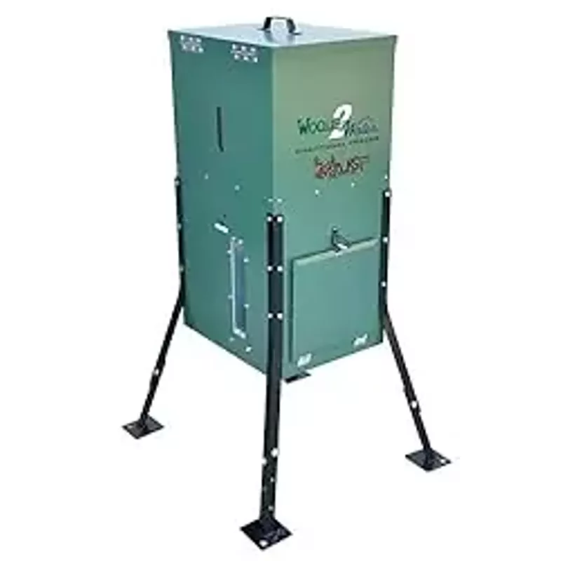 Foreverlast Inc. Woods to Water Directional Fish/Wildlife Feeder, 300 LBS, Green