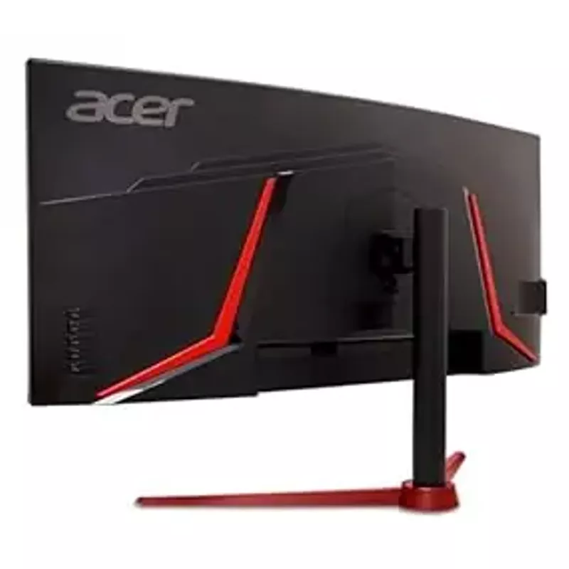 Acer Nitro 34" UWQHD 3440 x 1440 1500R Curved PC Gaming Monitor ,  AMD FreeSync Premium ,  Up to 180Hz Refresh ,  1ms (VRB) ,  400nit ,  DisplayHDR 400 ,  1 x DP 1.4 & 2 x HDMI 2.0 ,  XZ342CU Vbmiiphx