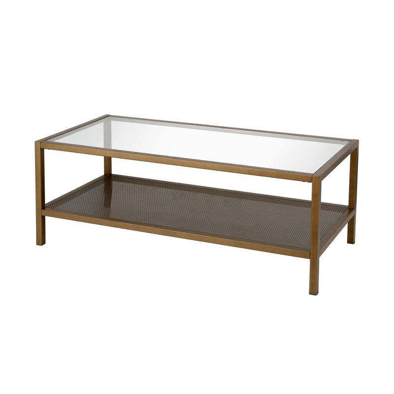 Carbon Loft Gugliemi Brass Coffee Table - Brass