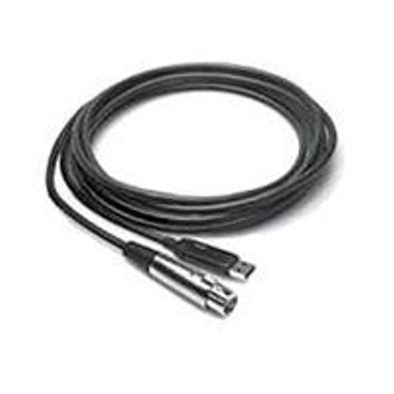 Hosa Technology 10' (3m) Tracklink Microphone XLR Female to USB Interface Cable