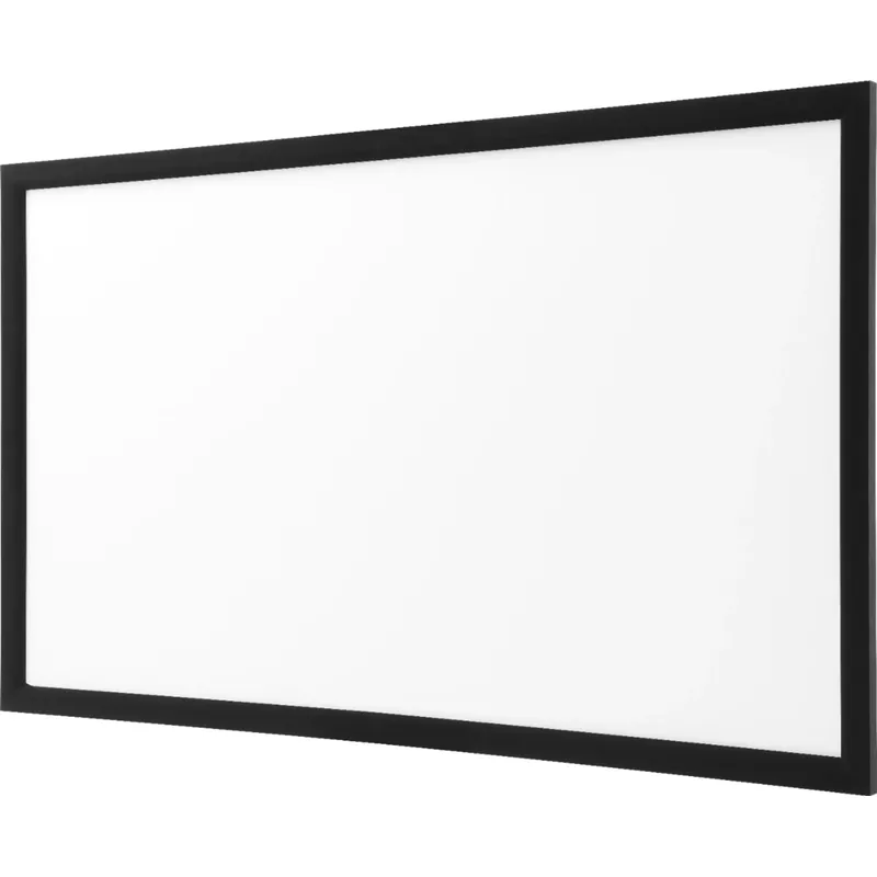 Insignia™ - 100" Home Theater Fixed Wall Projector Screen - White