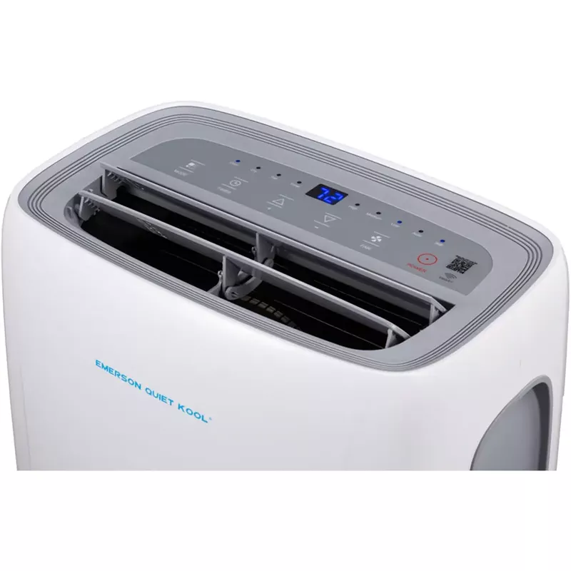 Emerson Quiet Kool - SMART Portable Air Conditioner with Remote, Wi-Fi, and Voice Control for Rooms up to 300-Sq. Ft.