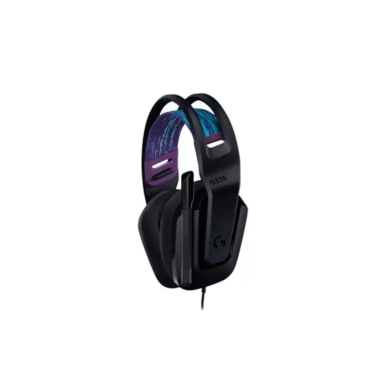 Logitech - G335 Wired Gaming Headset, Black