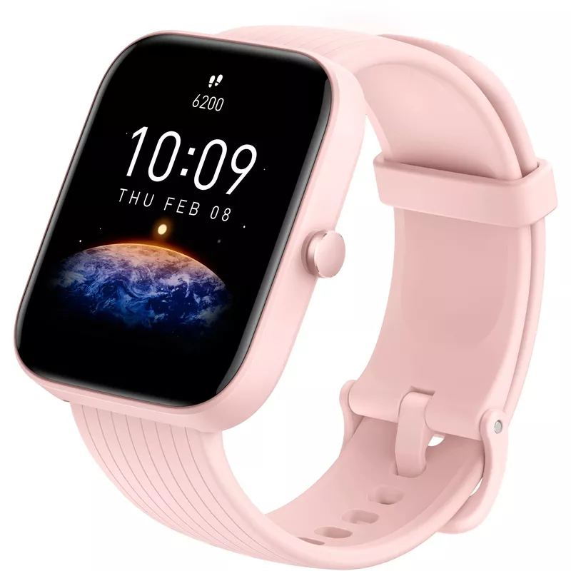 Amazfit Bip 3 Pro 42.9mm Smartwatch - Pink