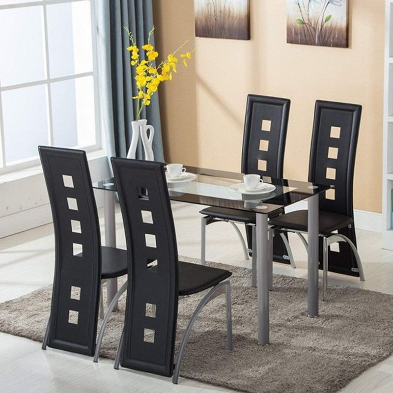 Porch & Den Matthew 5-piece Chair/Table Dining Set - Just Chairs