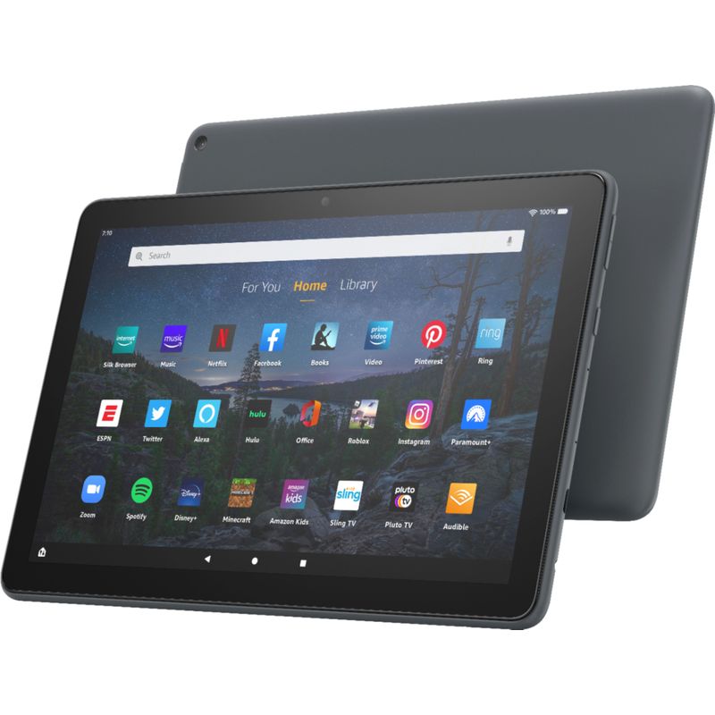Left Zoom. Amazon - Fire HD 10 Plus – 10.1” – Tablet – 32 GB - Slate