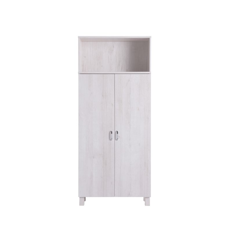 Furniture of America Jessica Transitional Two-door Armoire - White Oak