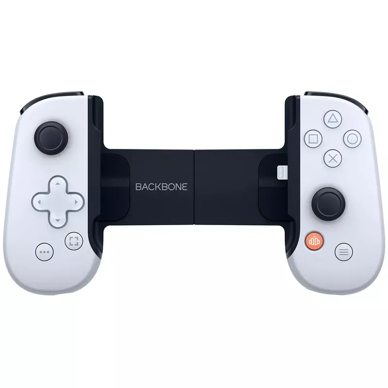 Backbone - One - PlayStation Edition (Lightning) - Mobile Gaming Controller for iPhone - White
