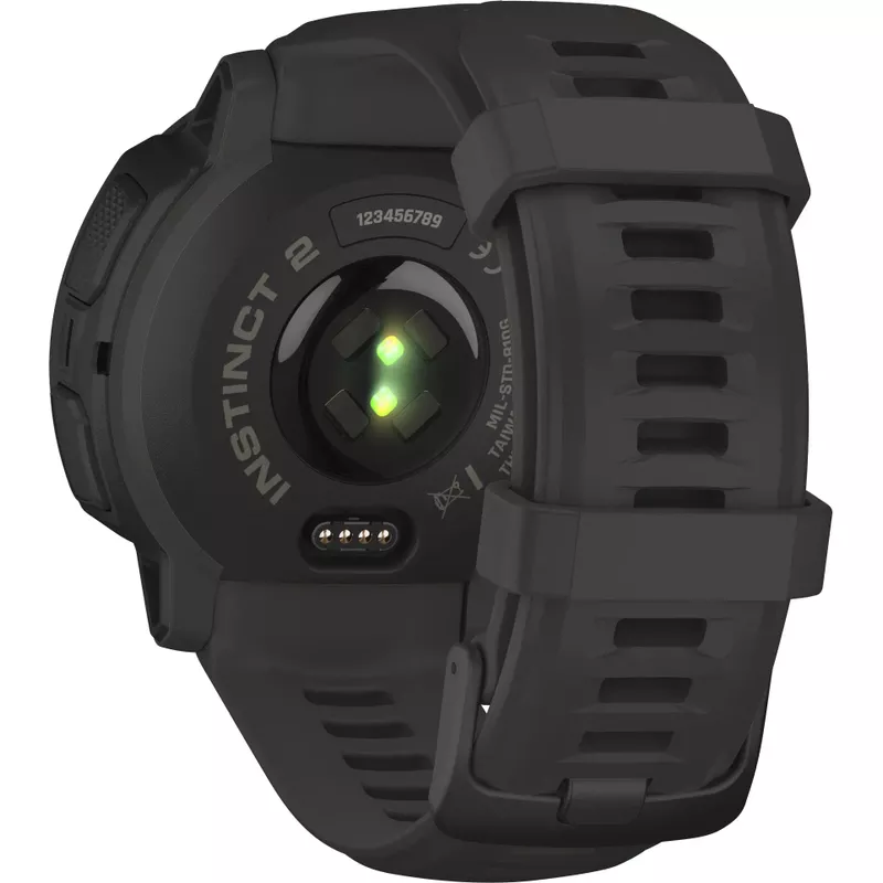 Garmin - Instinct 2 Solar 45 mm Smartwatch Fiber-reinforced Polymer - Graphite