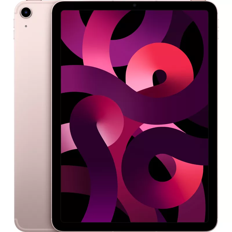 Apple - 10.9-Inch iPad Air - Latest Model - (5th Generation) with Wi-Fi + Cellular - 64GB - Pink (Unlocked)