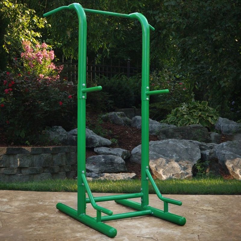 Stamina Outdoor Fitness Power Tower - Green - Stamina Outdoor Fitness Power Tower