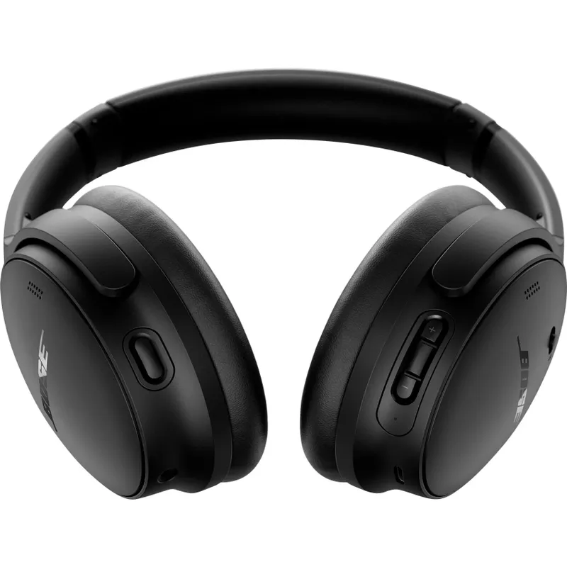Bose - QuietComfort Wireless Noise Cancelling Over-the-Ear Headphones - Black