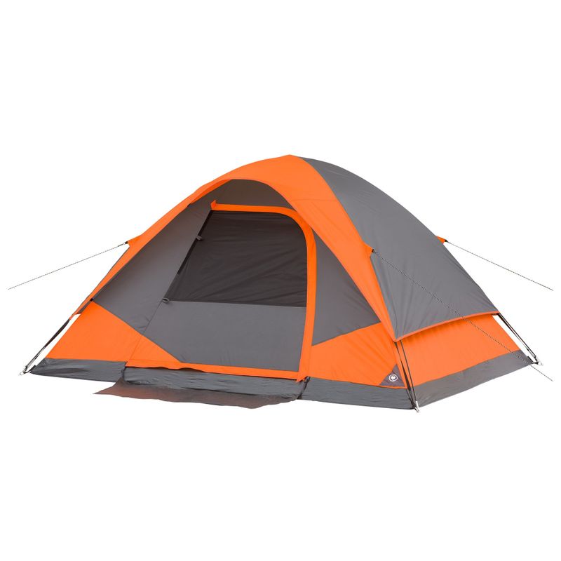 22-Piece Camping Tent Combo - Orange - Orange