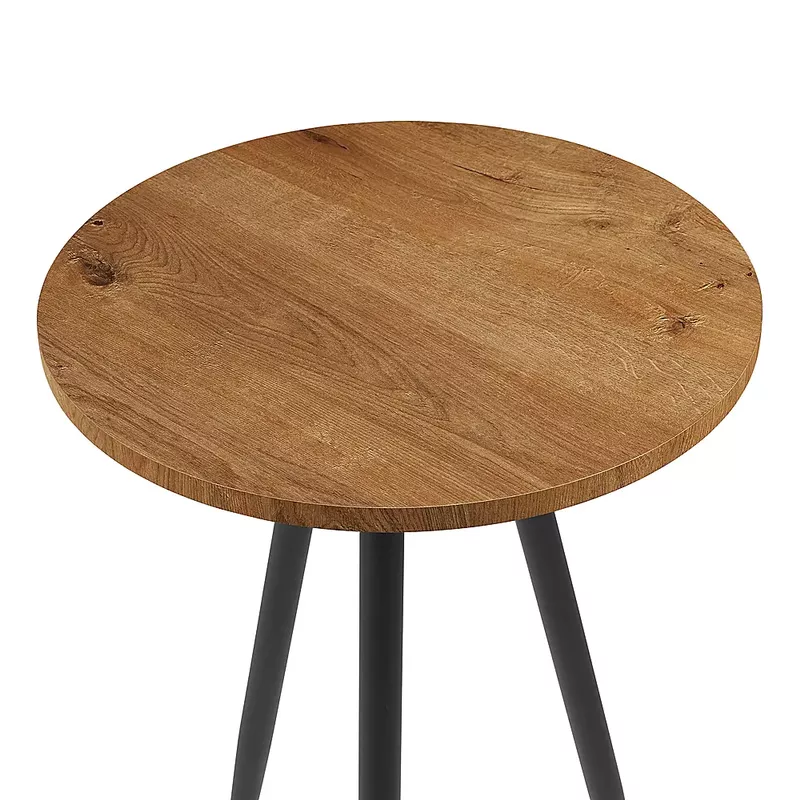 Rent to own Walker Edison - Modern Glam Minimal Round Side Table ...
