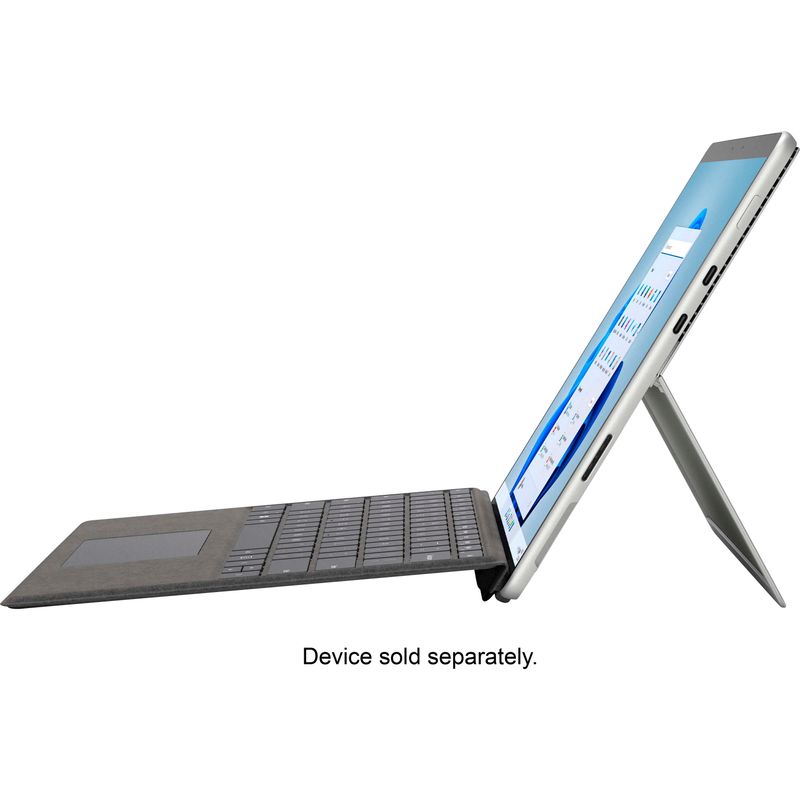 Alt View Zoom 17. Microsoft - Surface Pro 8 – 13” Touch Screen – Intel Core i5 – 8GB Memory – 128GB SSD – Device Only - Platinum