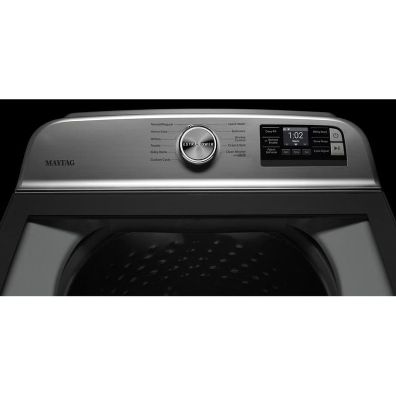 Alt View Zoom 12. Maytag - 4.7 Cu. Ft. Smart Top Load Washer with Extra Power Button - White