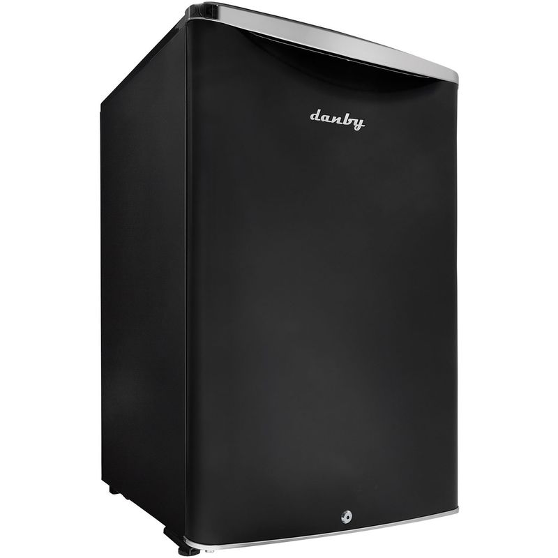 Danby DAR044A6MDB Midnight Black 4.4-cubic feet Contemporary Classic Compact Refrigerator - Midnight Metallic Black